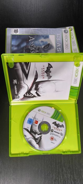 Conjunto de 3 jogos Xbox 360+5 cds danificados