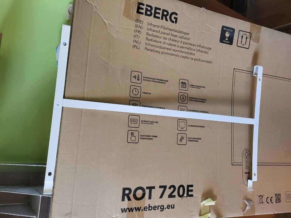 Panelowy promiennik podczerwieni EBERG ROT 720E grzejnik Wifi Pilot