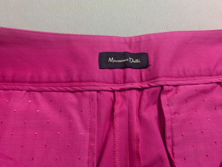 Calças rosa da Massimo Dutti