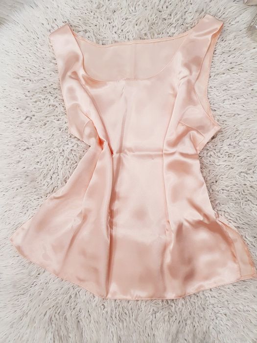 Bluzka satyna puder róż M i L. OBK0101