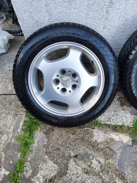 Felgi Mercedes Plus opony zimowe Nokian WR snowproff