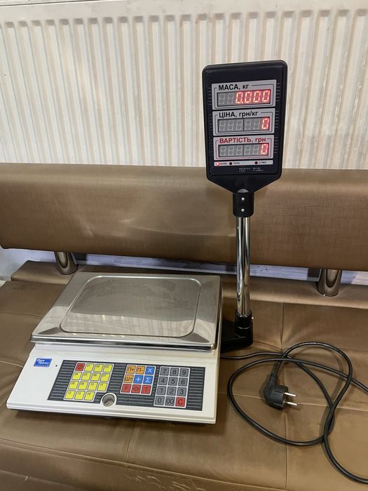 Торговые весы «Промприлад»  до 15кг подключение к компьютеру