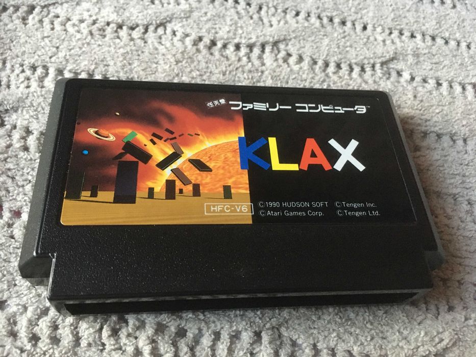 Klax Famicom Pegasus