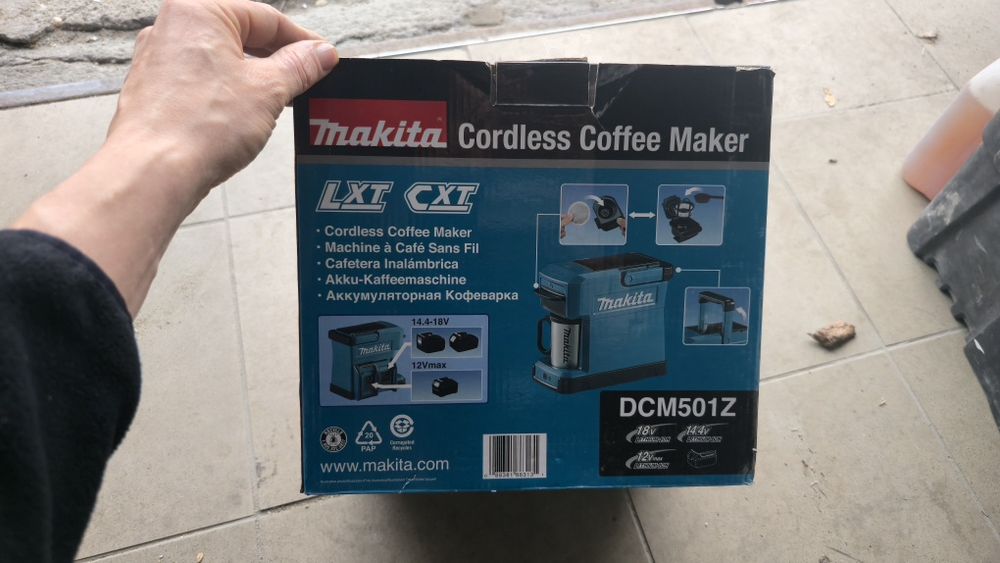 Makita DCM51Z Expres do kawki na baterie