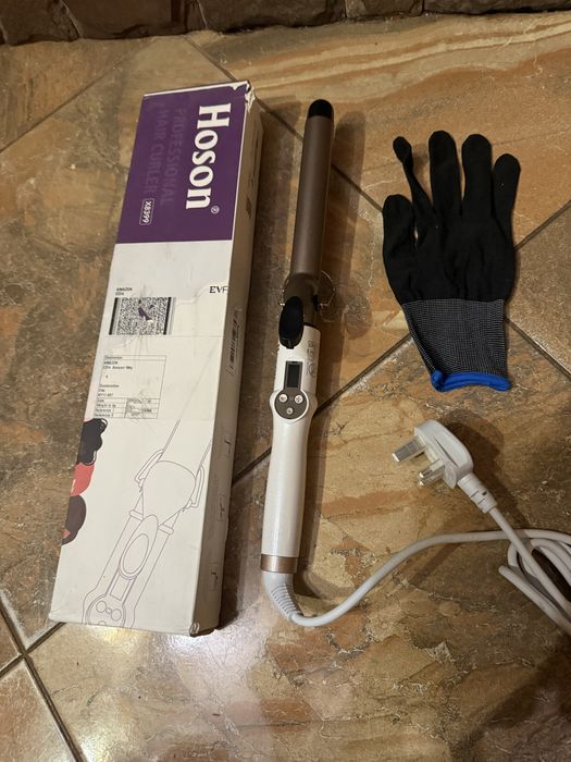 Професійні щипці для завивання волосся Hoson з керамічно- турмаліновим