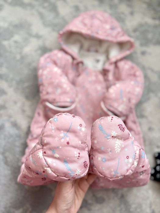 Демісезонний комбінезон на весну/осінь для дівчинки 74 розмір