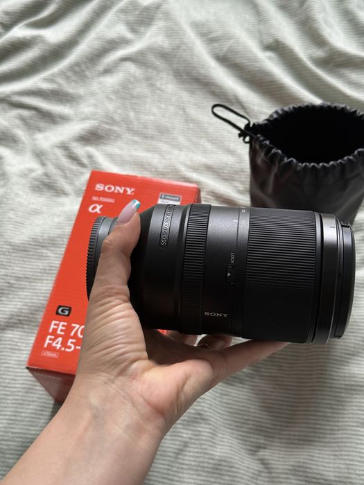 Sony FE 70-300mm F4.5-5.6 G OSS SEL70300G – stan idealny, komplet