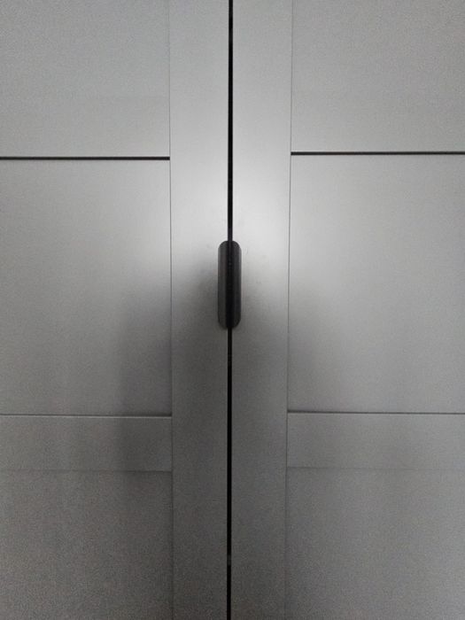 Roupeiro IKEA PAX | BERGSBO Cinza Escuro | KOMPLEMENT + Iluminação LED