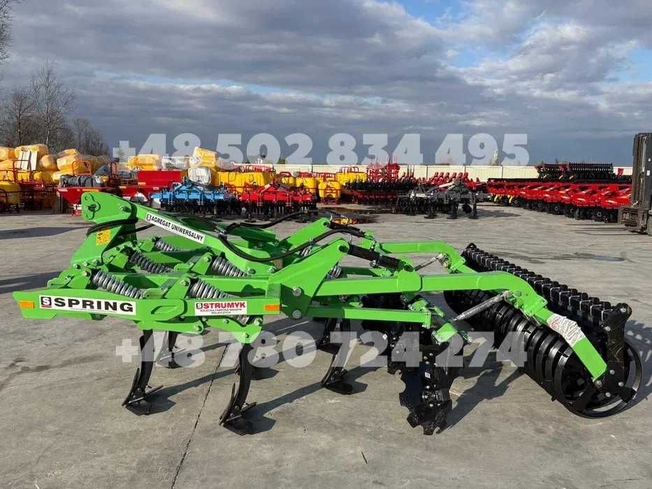 bezorkowy SPRING AGREGAT podorywkowo-orkowy/gruber/brona/STRUMYK