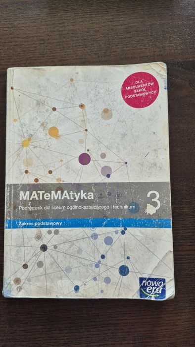 Podręcznik liceum/technikum MATEMATYKA KL 3