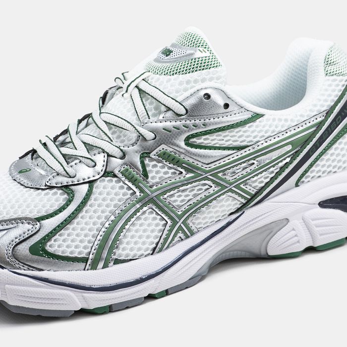 Кросівки Кроссовки Asics GT-2160 біло зелені Белый Зелёный White Кросовки повсякденні
