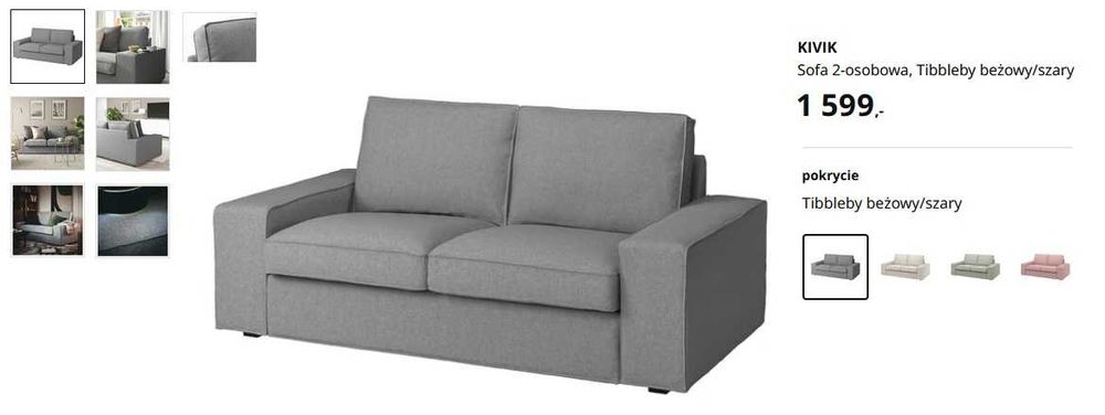 Sofa Kivik 2-osobowa