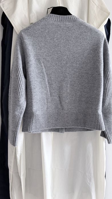 Sweter Chanel Kaszmir Szary
