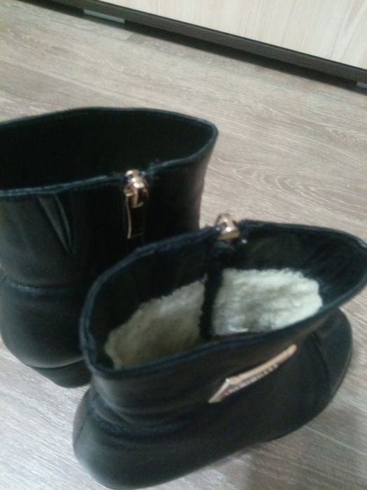 Полусапожки шкіряні