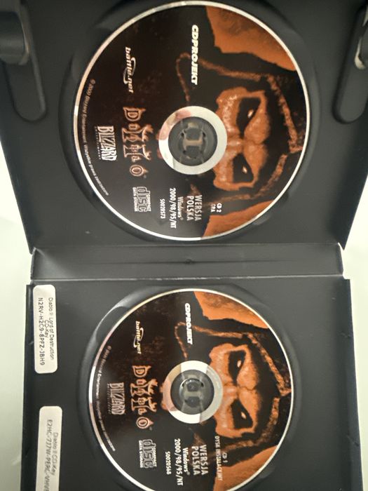 Gra na PC Diablo II  Platynowa Kolekcja 3 z 4 płyt, wersja PL