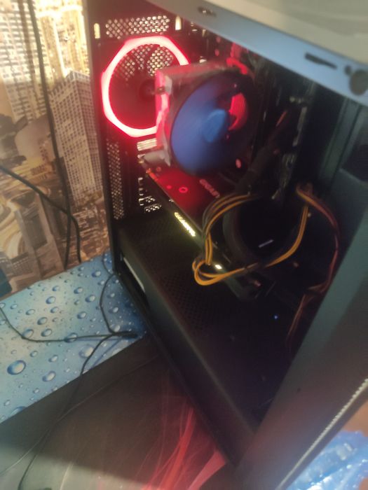 Игровой ПК R5 2600x  gtx 1070ti 8gb ssd M2 Samsung 250gb ddr4 12gb
