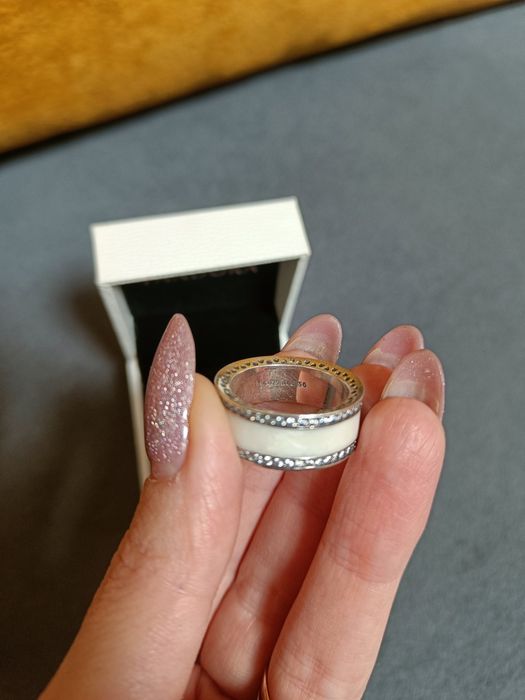 Кольцо Pandora  с эмалью