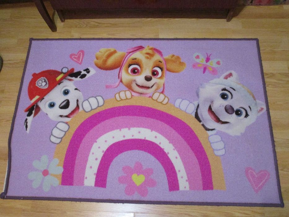 Коврик Щенячий патруль 120х80 см