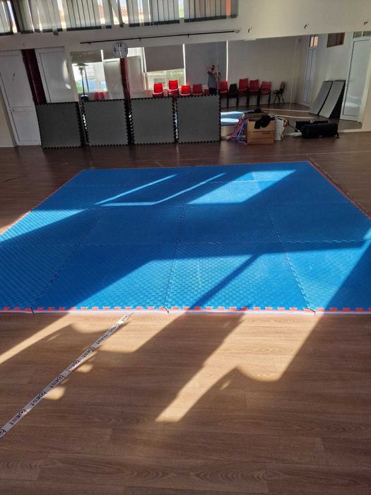 Tatami Artes Marciais - Jiu jitsu, karate, taekwondo - Azul e vermelho