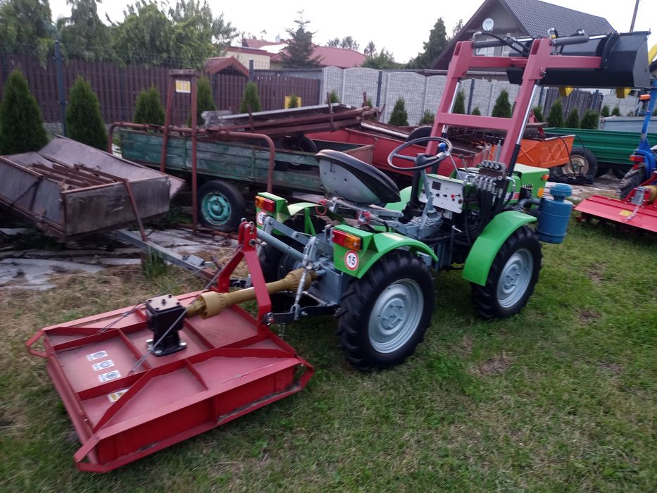 Ładowarka Ogrodnicza TRAKTOREK miniCiągnik 4x4 tz4k14 agrozet czeski