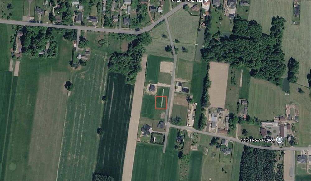 DZIAŁKA 1013 m² – NOWY PUZNÓW, GM. GARWOLIN spokojna okolica blisko Garwolina - Widok 4