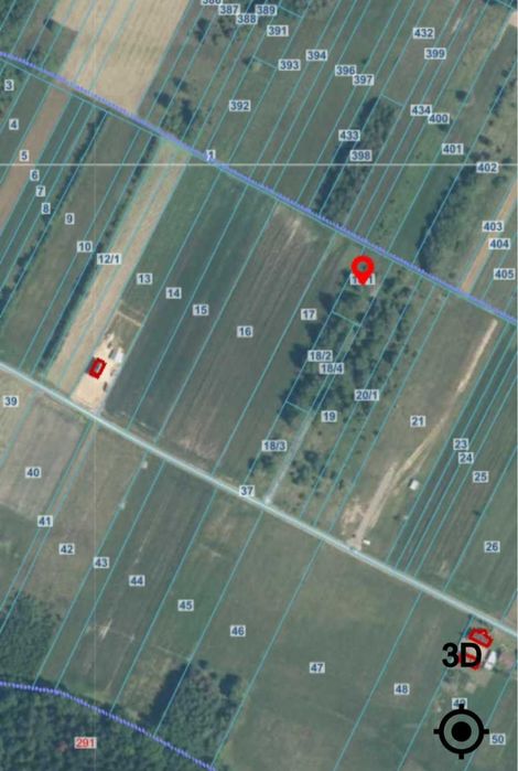 Działka budowlana w miejscowosci Sosnówka