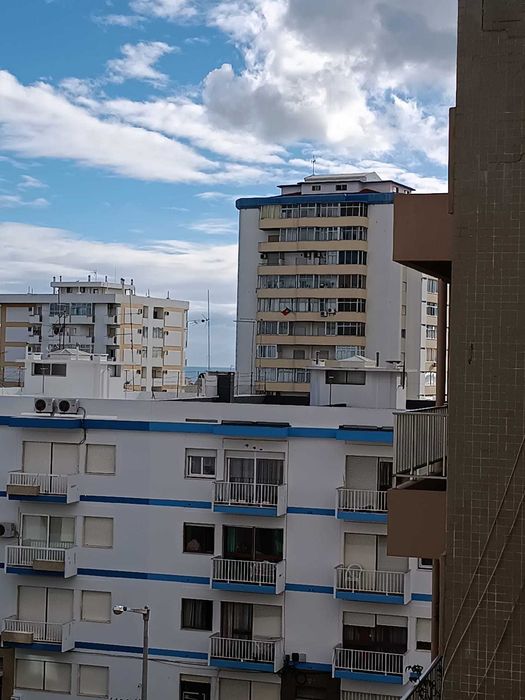 T1 para férias em Quarteira com vista mar