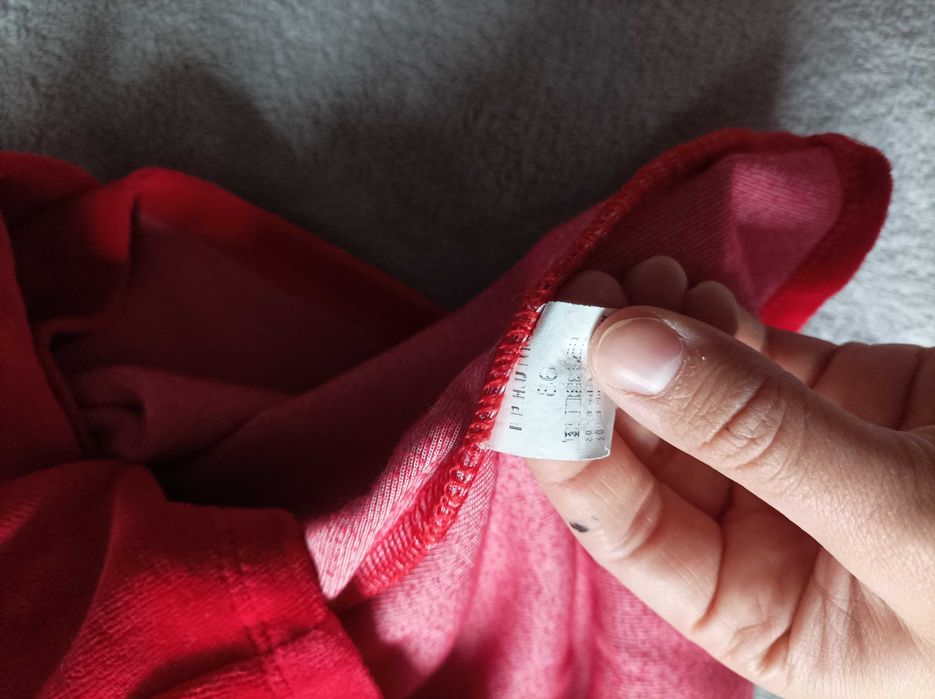 Sukienka świąteczna 86 czerwona elegancka bdb