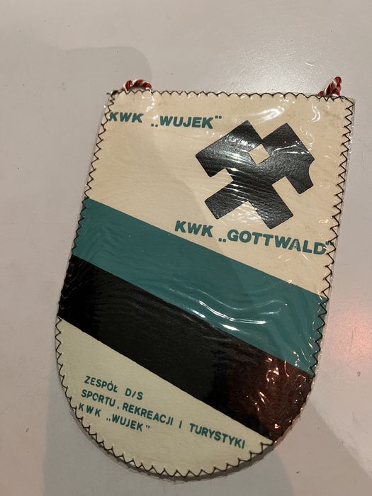 Proporczyk KWK Wujek Zimowa Spartakiada 1985
