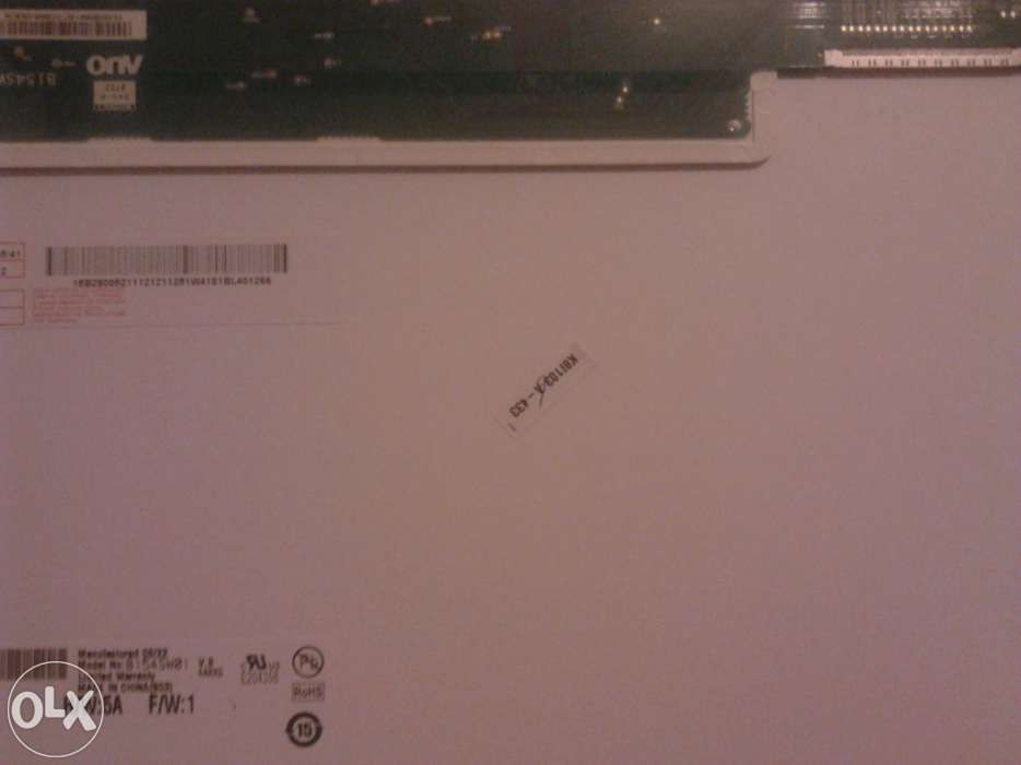 Display lcd 15.4" usado como novo p/ portátil64552453614723123