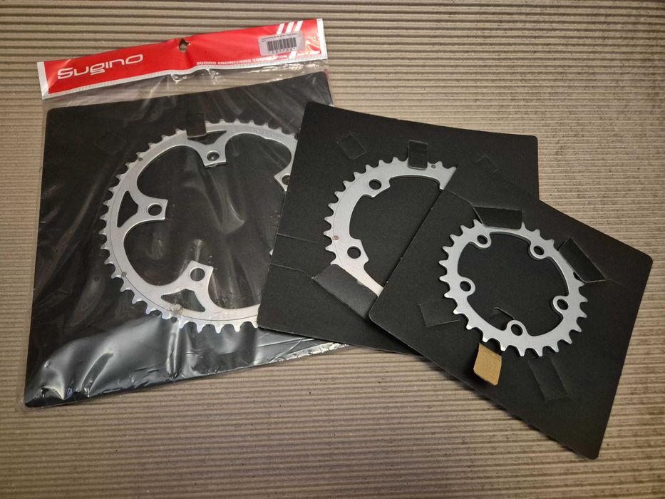 Sugino Supershift Pro komplet 3 blatów 26-36-46 CR7704