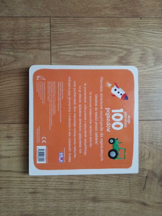 Moje pierwsze 100 pojazdów / zwierząt książka kartonówka