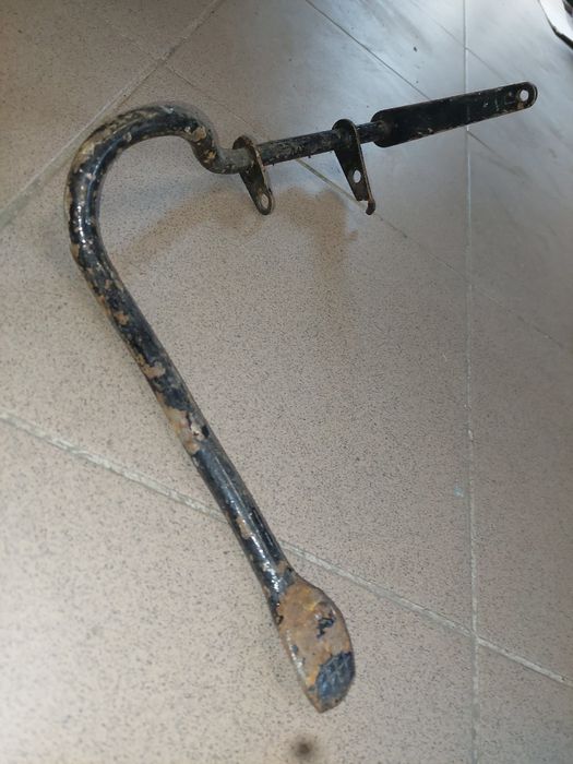 Oryginal ddr ifa dzwignia nożna hamulca stopka ramy simson s51 s50