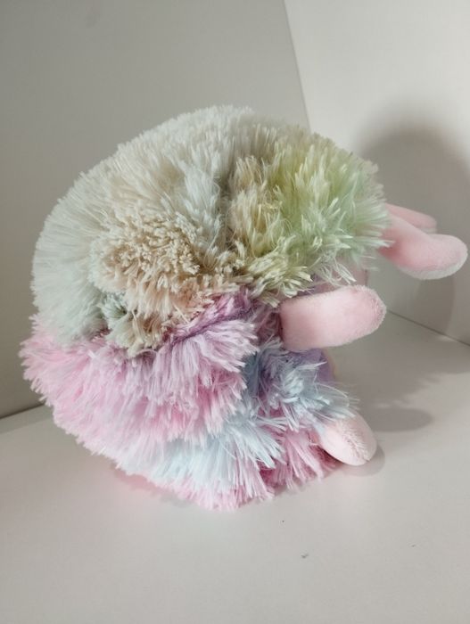 Maskotka jeżyk piłka Puffle pets tęczowy pastelowy