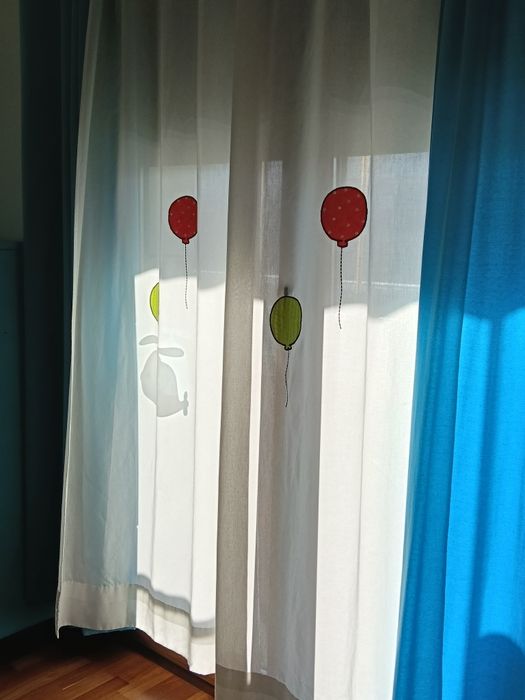 Cortinados para quarto criança