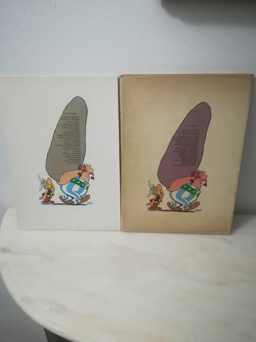 Astérix livros dois títulos