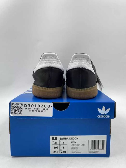 (БЕЗ ПЕРЕДОПЛАТИ) Adidas Samba OG Black адідас самба чорні