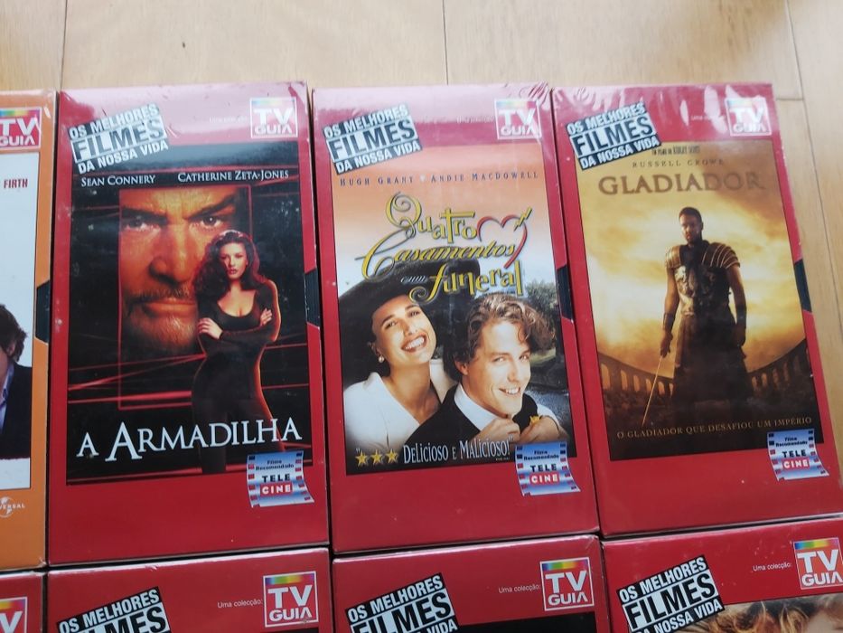 Cassetes filmes várias VHS