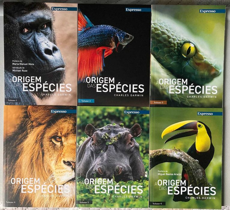 O Origem das Espécies - Volumes 1 a 6