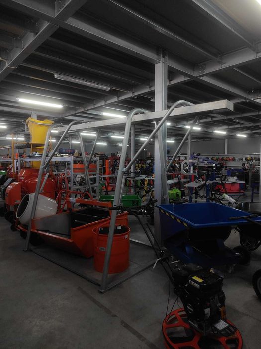 Cavalete Pórtico ZINCADO p/ Guincho IRB Capac. 1000 kg JL20 - PROMOÇÃO