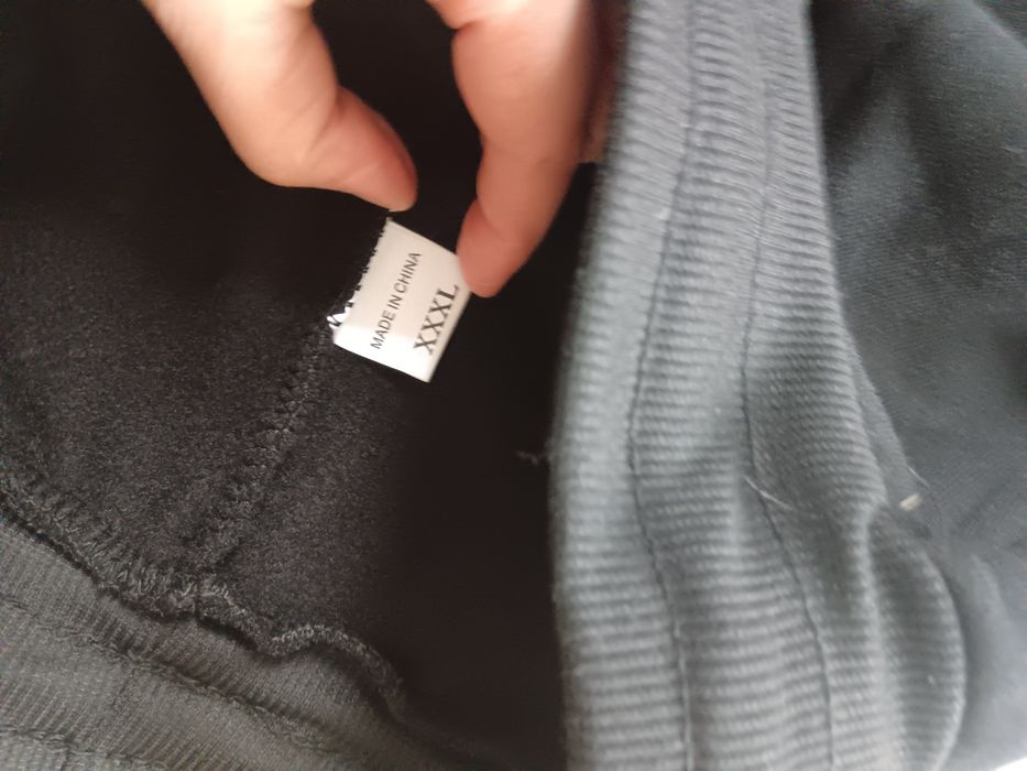 Grube męskie dresy 3XL