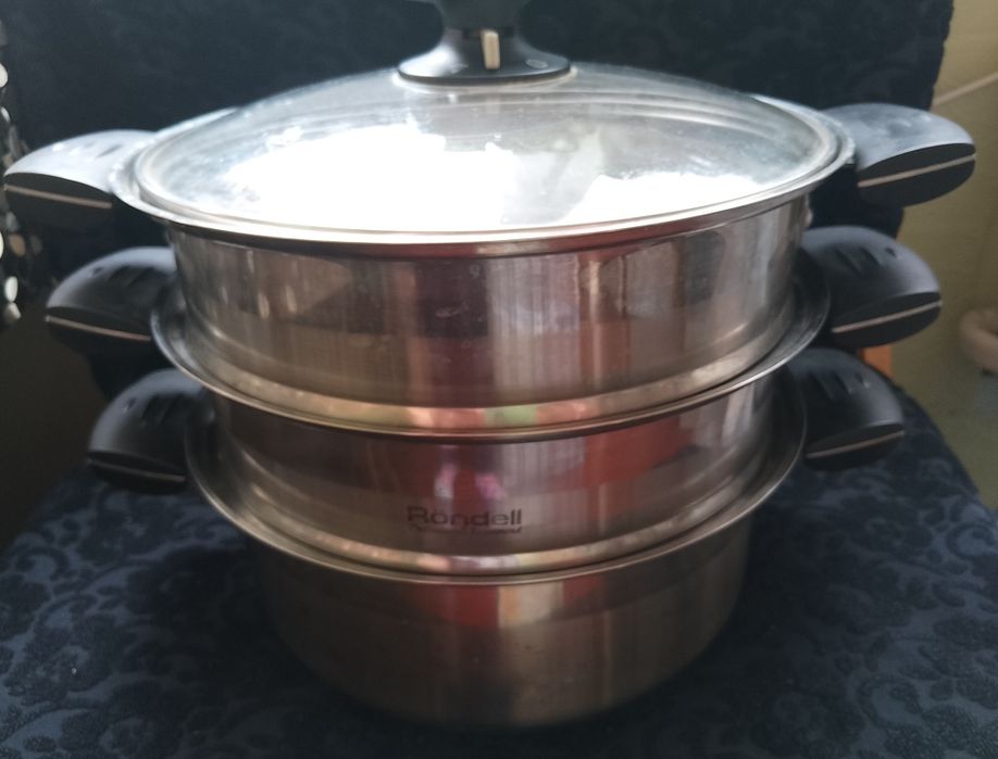Пароварка Röndell Steamer RDS-007
Усі
Точна відповідність
Візуальні збіги
Про це зображення
Інструменти пошуку
Огляд від ШІ



+2
Це паро