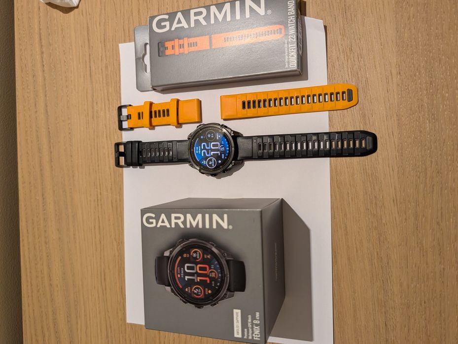 Troco Garmin Fénix 8 Amoled & Titanium