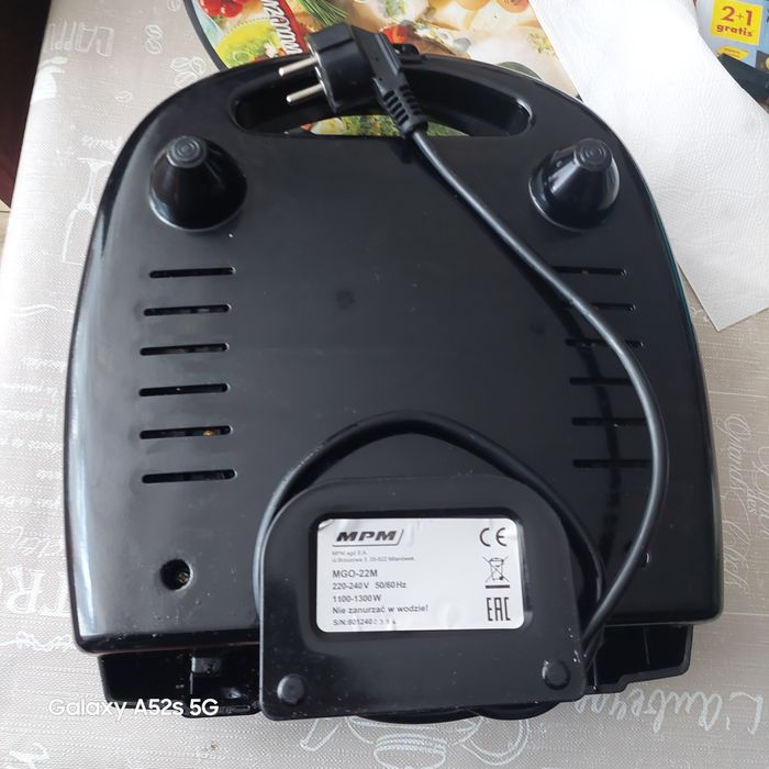 Gofrownica MPM na 4 gofry moc 1100 do 1300 W