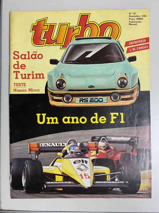 Revistas TURBO anos 80,  nº 3, 4, 9, 23, 39, 43, 49
