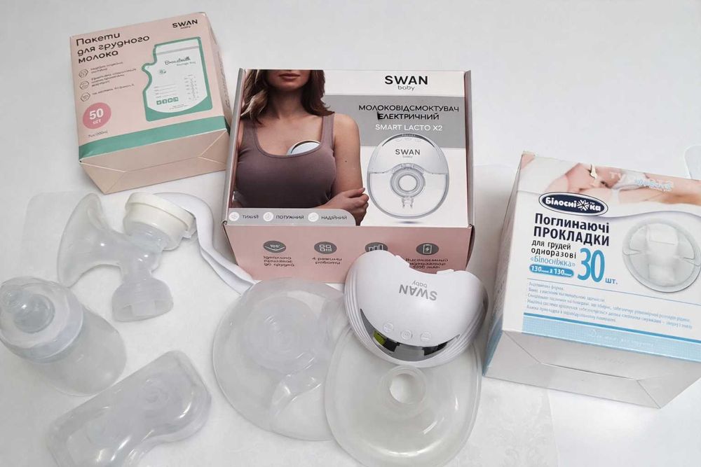 Набір для грудного вигодовування та зціджування молока