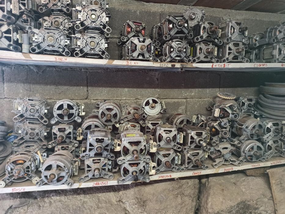 Motores de máquinas de lavar roupa