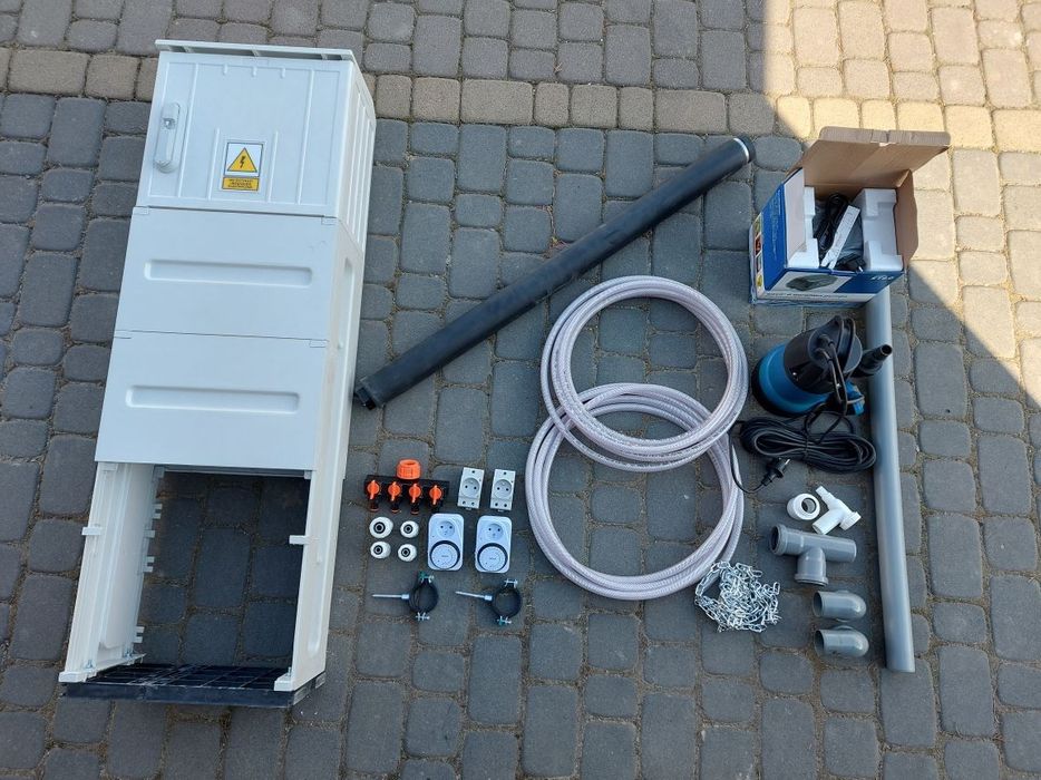 Zestaw urządzeń do modernizacji szamba ekologicznego na oczyszczalnię