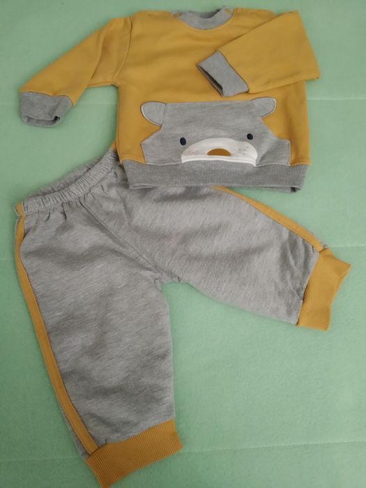 Fato treino cardado 12m