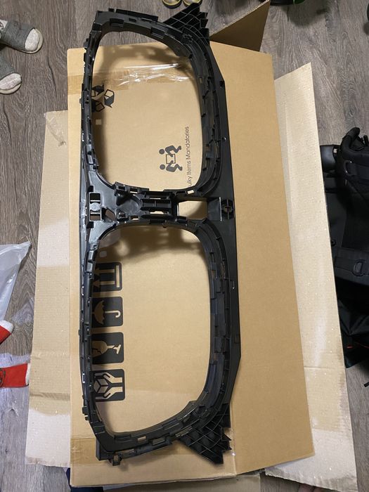 Ніздрі воздуховод радіатора bmw X3 X4 G01 G02 51647397471